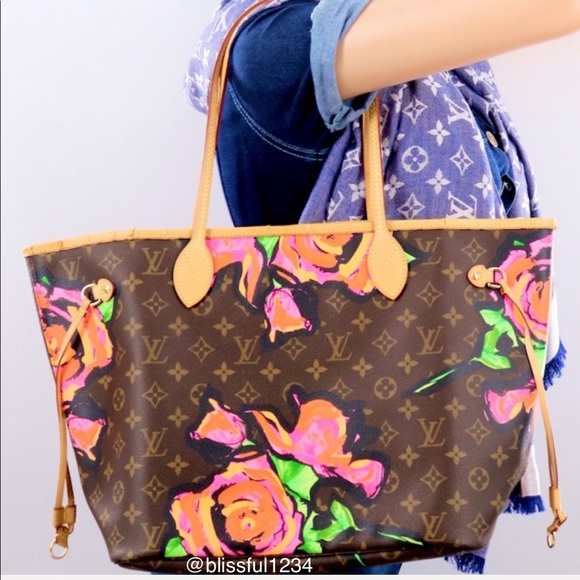 Louis Vuitton Handbags - 💎✨Stephen Sprouse✨💎 Roses Neverfull MM
